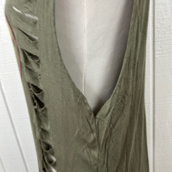 Charlotte Russe Women Y2K Sleeveless Top Green Coachella Festival Size Medium - Picture 6 of 10